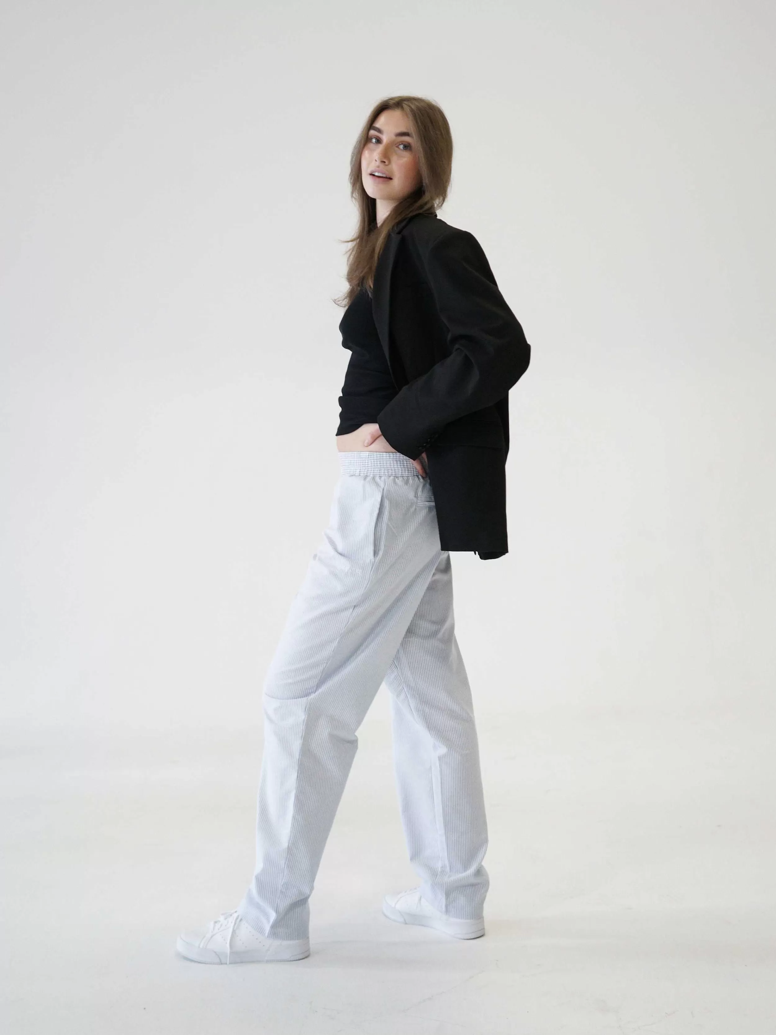 Women Djerf Avenue Pants*Breezy Pants Blue Stripe