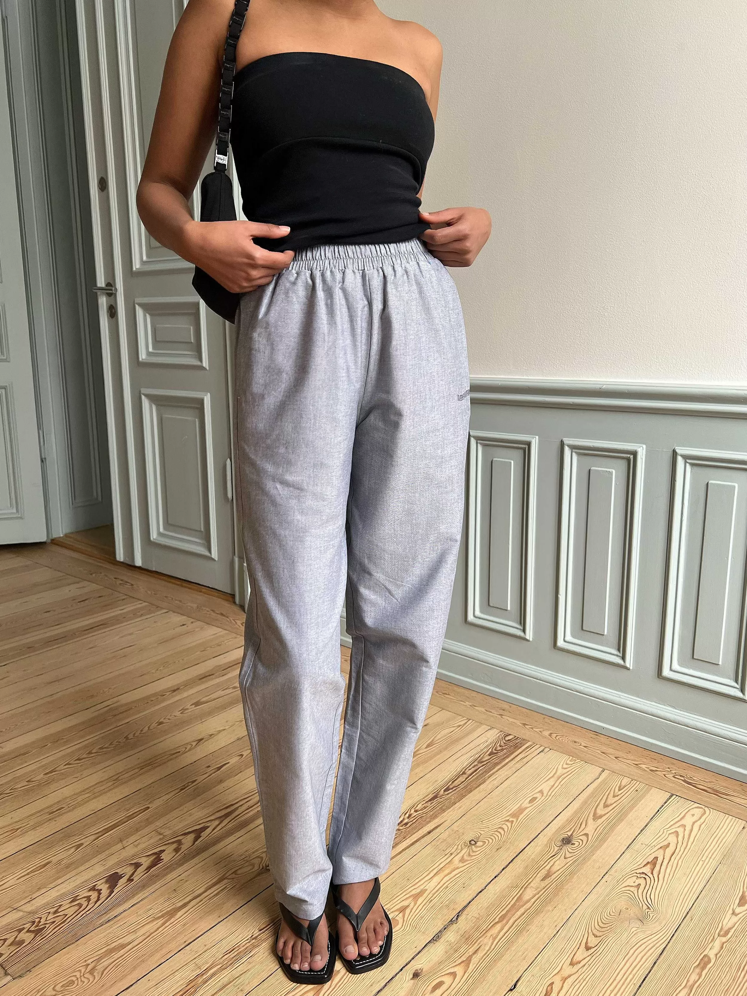 Women Djerf Avenue Pants*Breezy Pants Grey