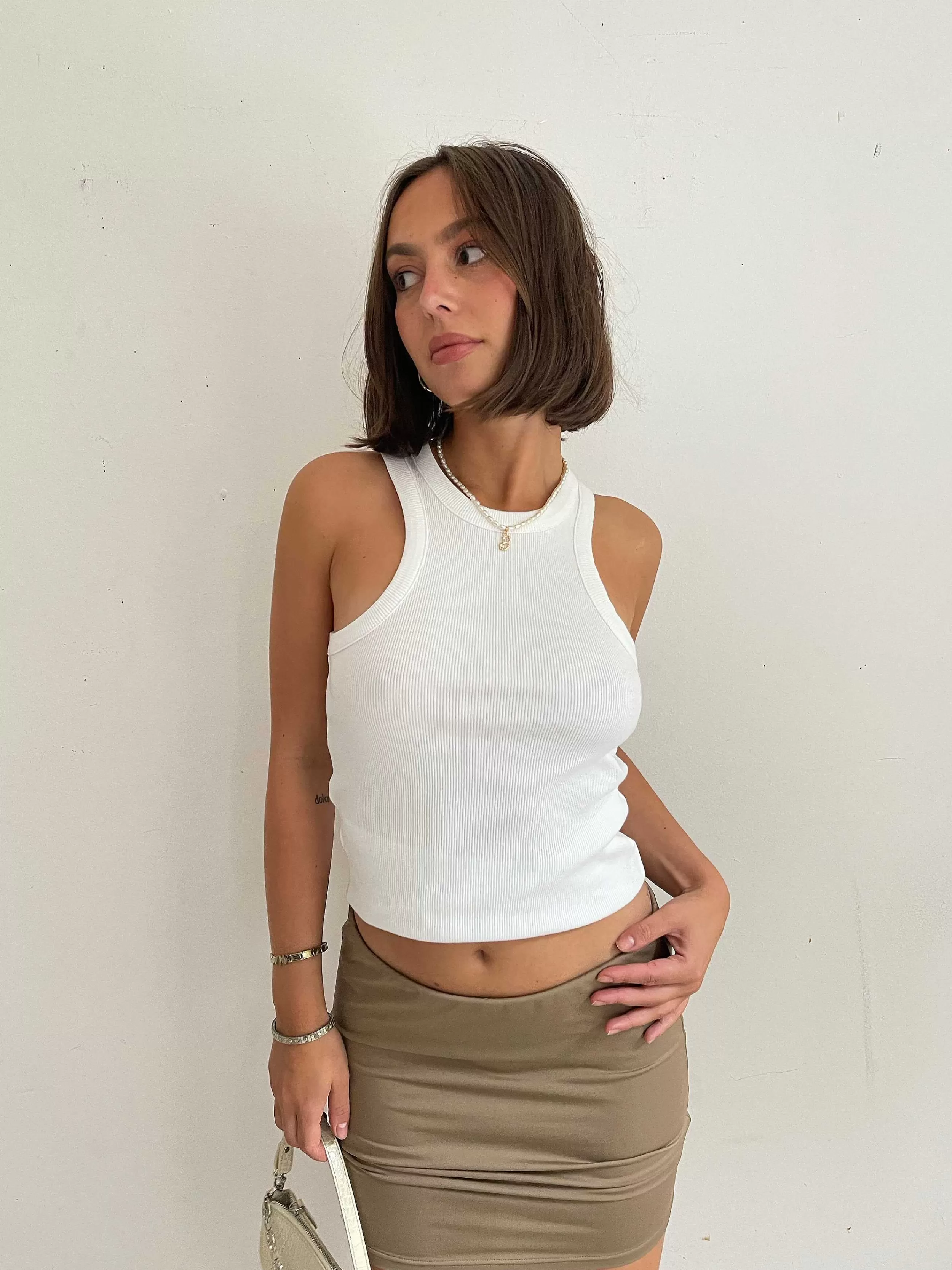 Women Djerf Avenue Tops*Everyday Tank Top White