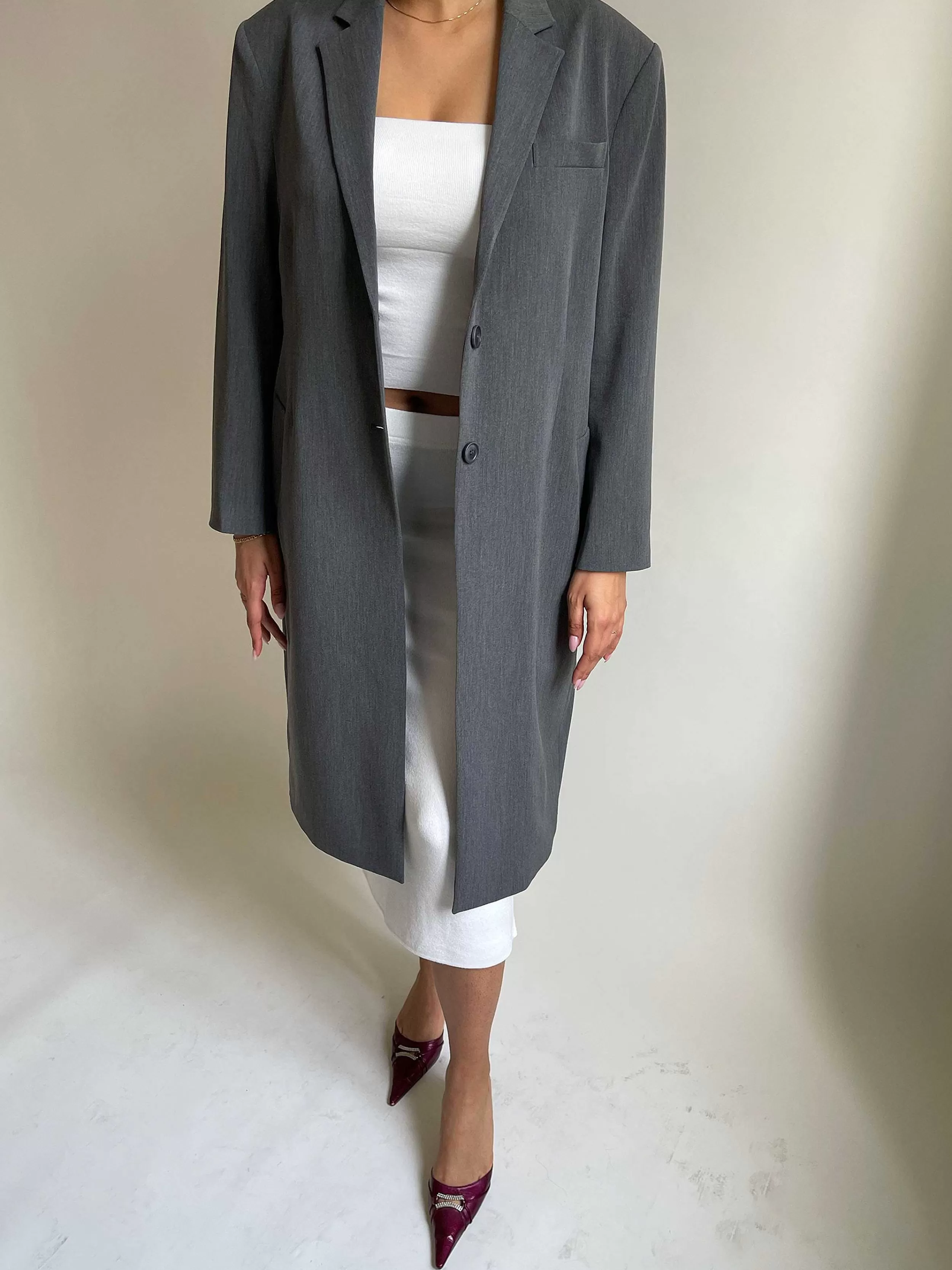 Women Djerf Avenue Jackets*Forever Coat Grey