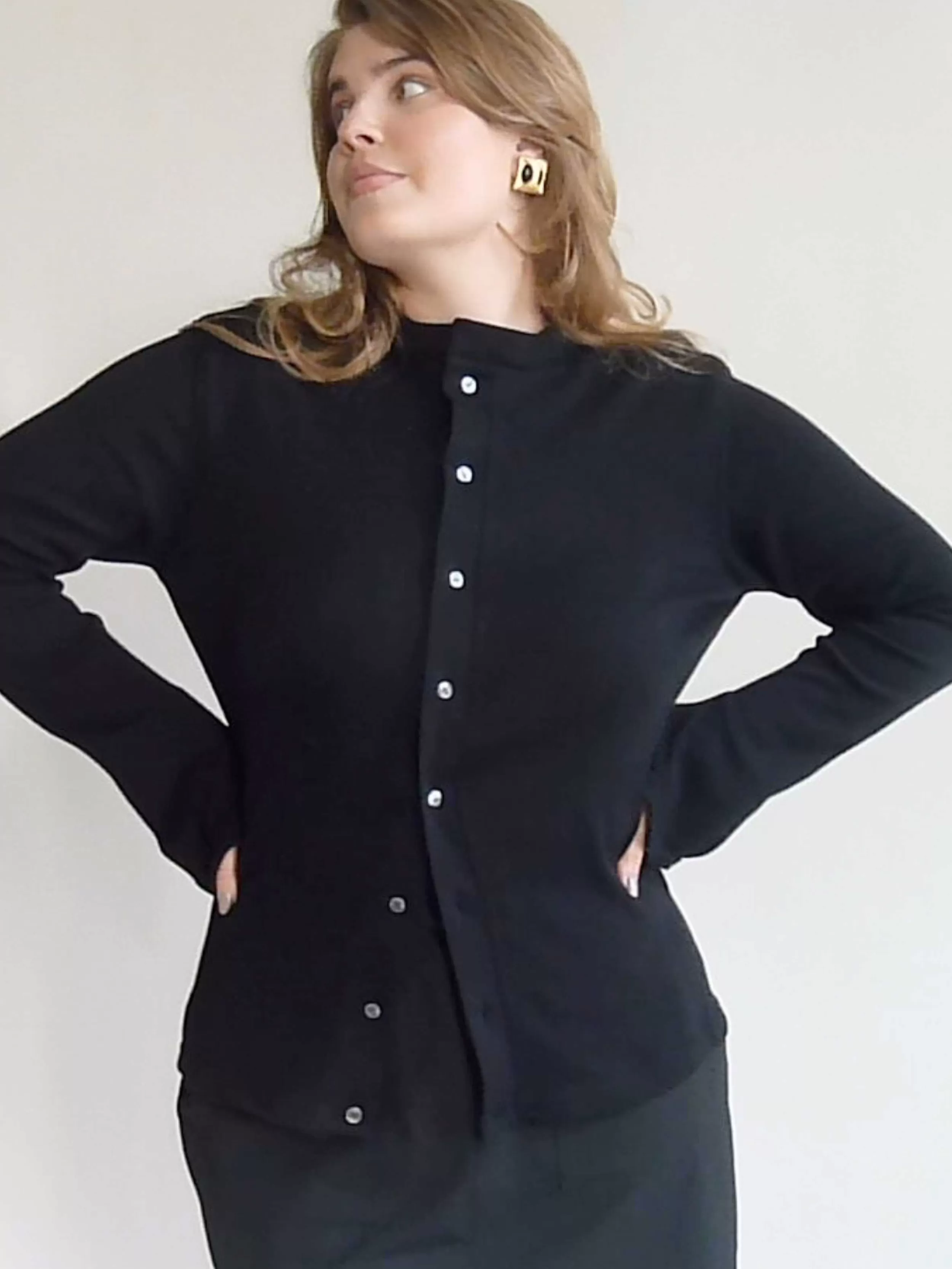 Women Djerf Avenue Tops*Remake Getaway Cardigan Black