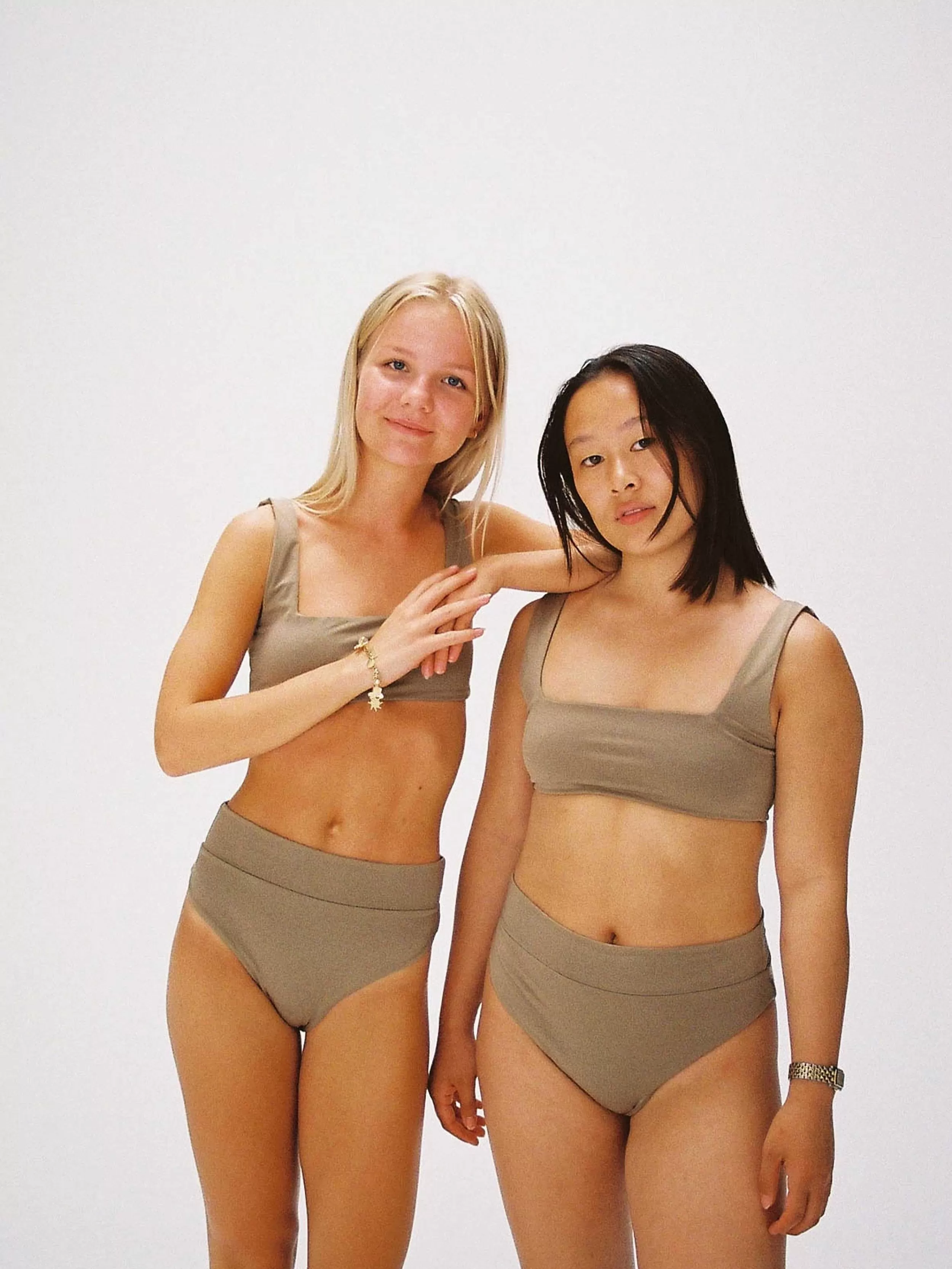 Women Djerf Avenue Bikini Tops*Square Top Biscuit