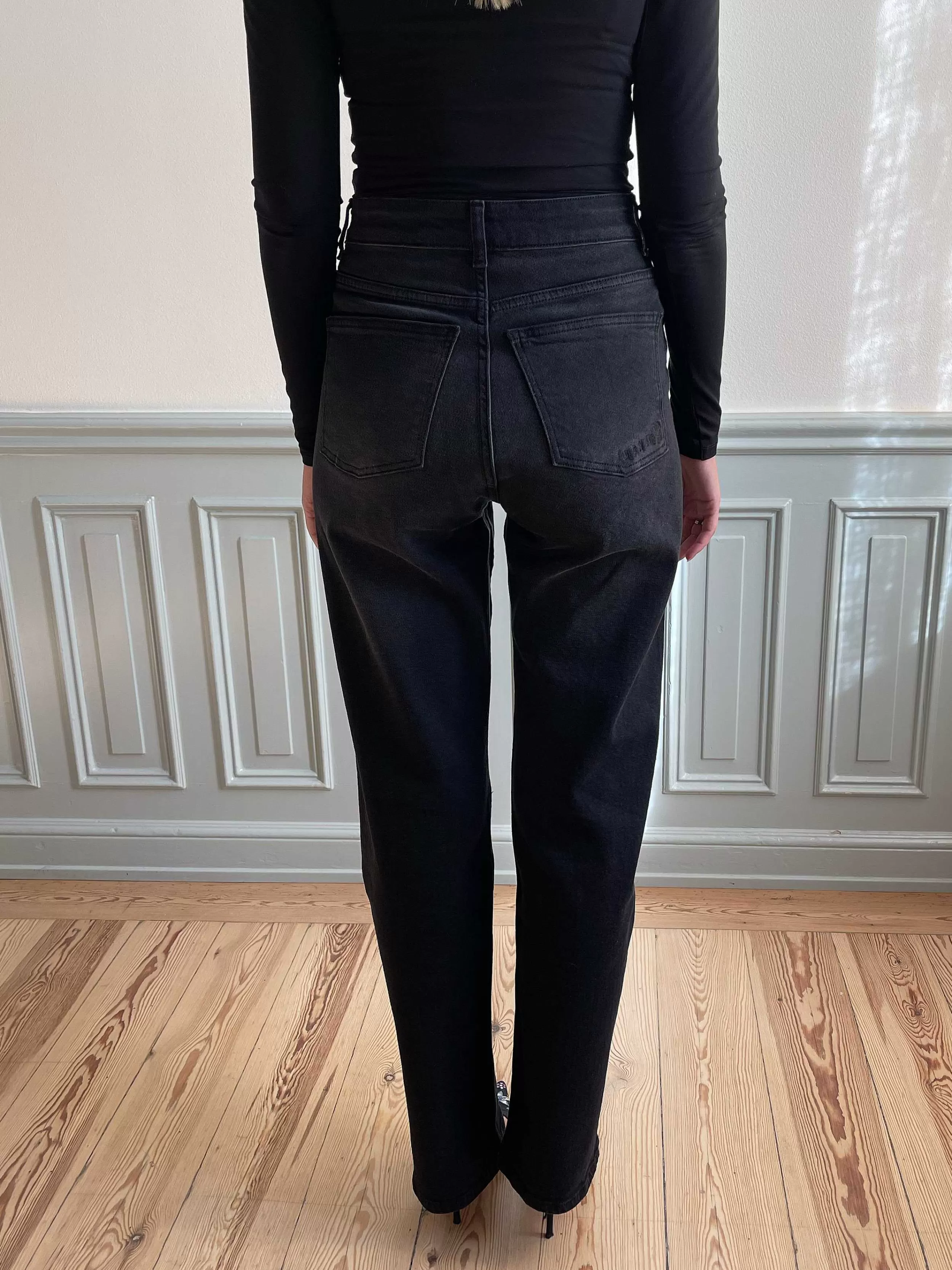 Women Djerf Avenue Jeans*Straight Jeans Black